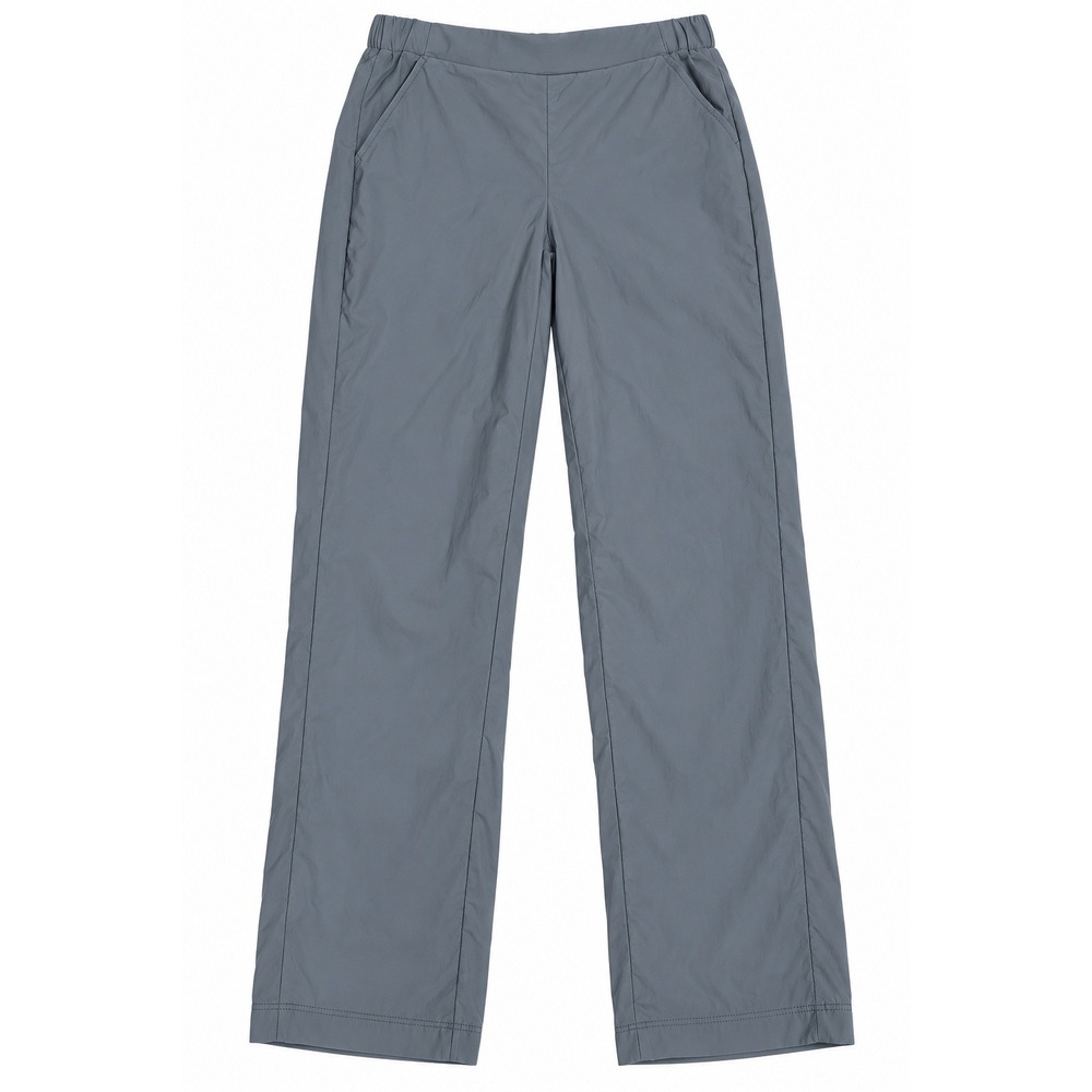 Modern Ambition Women Slate Blue Gray Recycled Nylon Stretch Active Pants Size M - Picture 2 of 8
